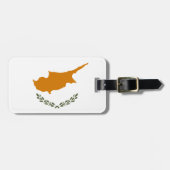 キプロス国旗 ラゲッジタグ (正面横)