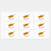 キプロス国旗 ラベル (シート)