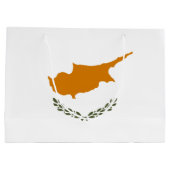 キプロス国旗 ラージペーパーバッグ (裏面)