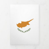 キプロス国旗 三つ折りカード (カバー)