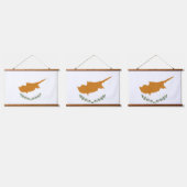 キプロス国旗 吊り下げ型タペストリー (トリプル)