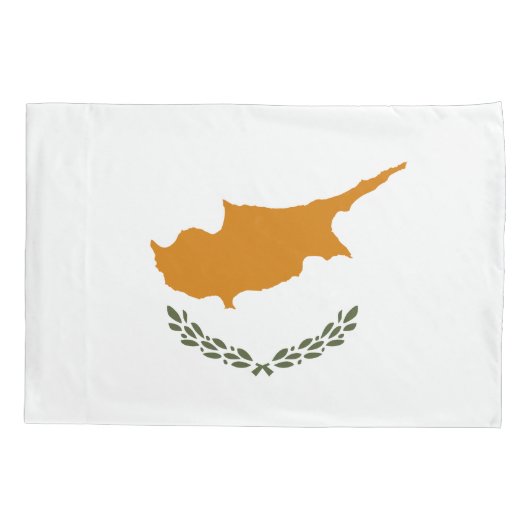 キプロス国旗 枕カバー (裏面)