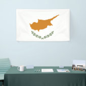 キプロス国旗 横断幕 (トレードショー)