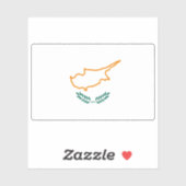 キプロス国旗（1960年） シール (シート)