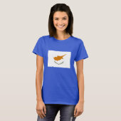 キプロス国旗 Tシャツ (正面フル)