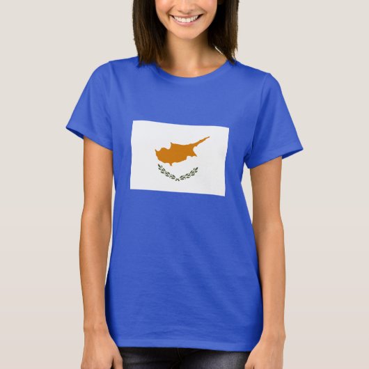 キプロス国旗 Tシャツ (正面)