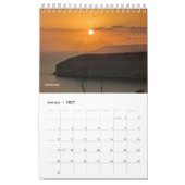 キプロス暦 カレンダー (1月 2027)