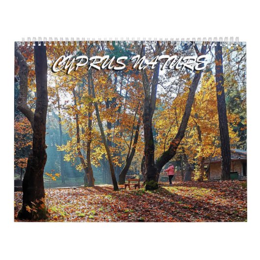 キプロス自然カレンダー カレンダー (カバー)