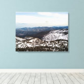 キプロス自然ランドスコトロドス山脈フォレストセ キャンバスプリント (インサイチュ (ウッドフロア))