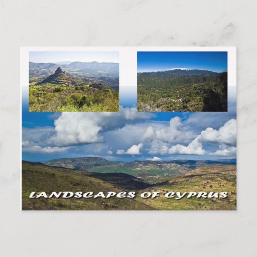 キプロス葉書の風景 ポストカード (正面)