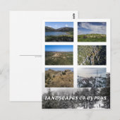 キプロス葉書の風景 ポストカード (正面/裏面)