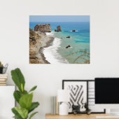 キプロス,アフロディーテの岩 ポスター (ホームオフィス)