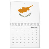 キプロス カレンダー (1月 2027)