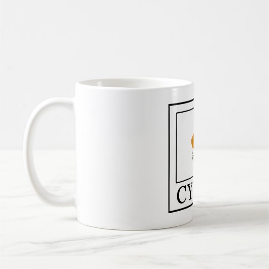 キプロス コーヒーマグカップ (左)