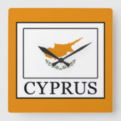 キプロス スクエア壁時計 (正面)