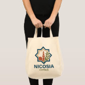 キプロス・ニコシア地中海 トートバッグ (正面(商品))