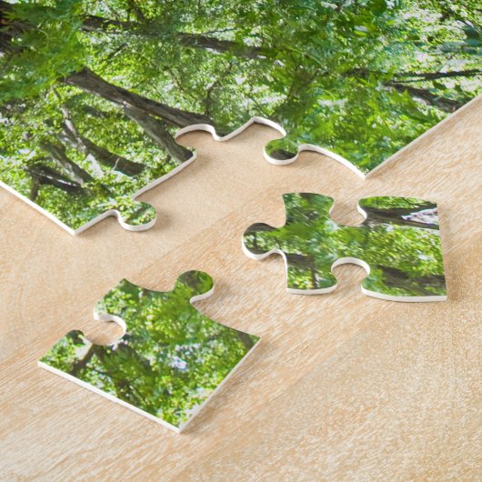 キプロス・パズルのケレフォス中世の橋 ジグソーパズル (側面)