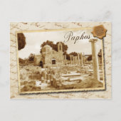 キプロス,パホスのパナジア・クリソポリティッサ教会 ポストカード (正面)