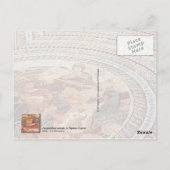 キプロス,パホスの古代の床モザイク ポストカード (裏面)