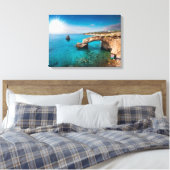 キプロス、恋人の橋 キャンバスプリント (インサイチュ (寝室))