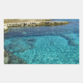 キプロス 長方形シール