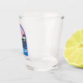 キベロンフランストラベルヴィンテージアート ショットグラス (右)