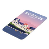 キベロンフランストラベルヴィンテージアート マグネット (左側)