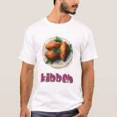 キベ地中海のヘルシーフードكبة مقرمشة Tシャツ (正面)