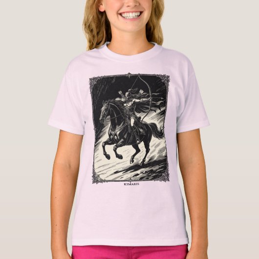 キマリス・ファントムキャバリエ・アンリーシュド Tシャツ (正面)
