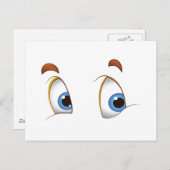 キミの青い目を見ている ポストカード (正面/裏面)