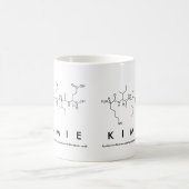 キミエペプチド名mug コーヒーマグカップ (中央)