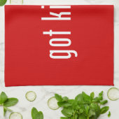 キミ得チ? キッチンタオル (折り畳み)