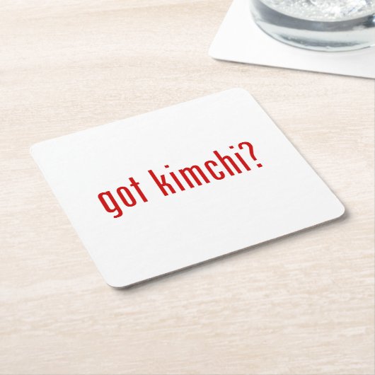 キミ得チ？ スクエアペーパーコースター (アングル)