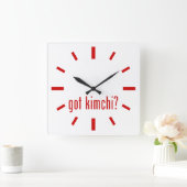 キミ得チ？ スクエア壁時計 (ホーム)