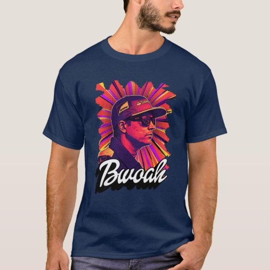 キミ・ライコネン Bwoah フレンズ ヴィンテージ Tシャツ (正面)