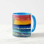 キムの日没 マグカップ (正面右)