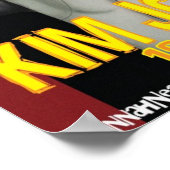 キムジョンウナギプリント ポスター (角)