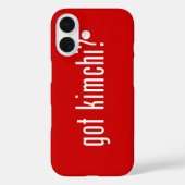 キムチいる? Case-Mate iPhoneケース (裏面)