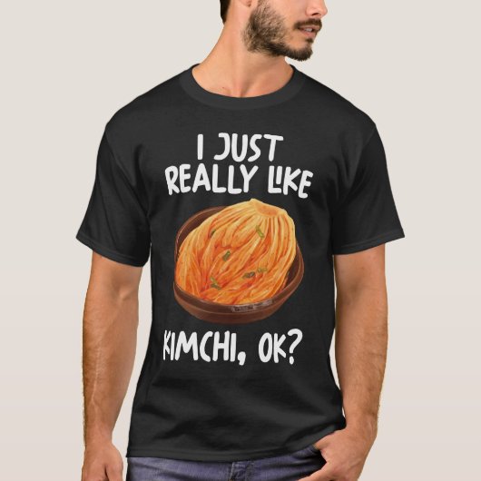 キムチが大好き Tシャツ (正面)