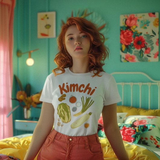 キムチが大好き Tシャツ