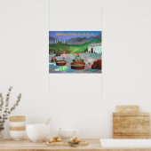 キムチを作る韓国の家庭김치 ポスター (キッチン)