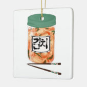 キムチオーナメント円 セラミックオーナメント (左)