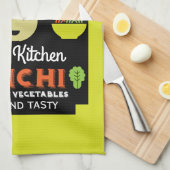 キムチキッチンホームメイドフード キッチンタオル (四つ折り)