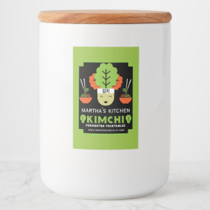 キムチキッチンホームメイドフード フードラベル