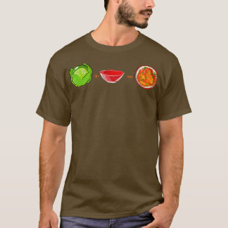 キムチキャベツレッドソース Tシャツ