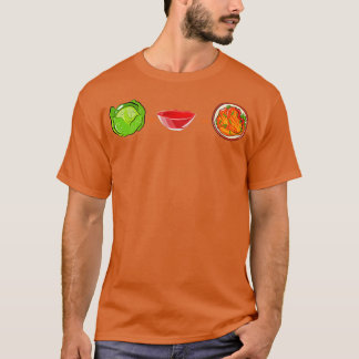 キムチキャベツレッドソース Tシャツ