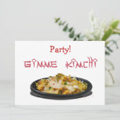 キムチ愛好家を呼ぶ 招待状 (スタンド正面)