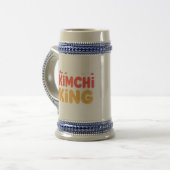 キムチ王 ビールジョッキ (正面左)