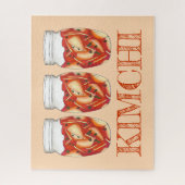 キムチ発酵キャベツ韓国料理店 ジグソーパズル (縦)