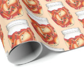 キムチ発酵キャベツ韓国料理店 ラッピングペーパー (ロールコーナー)